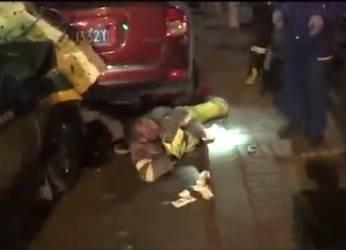 大爷吃瓜受伤视频,引发网友热议